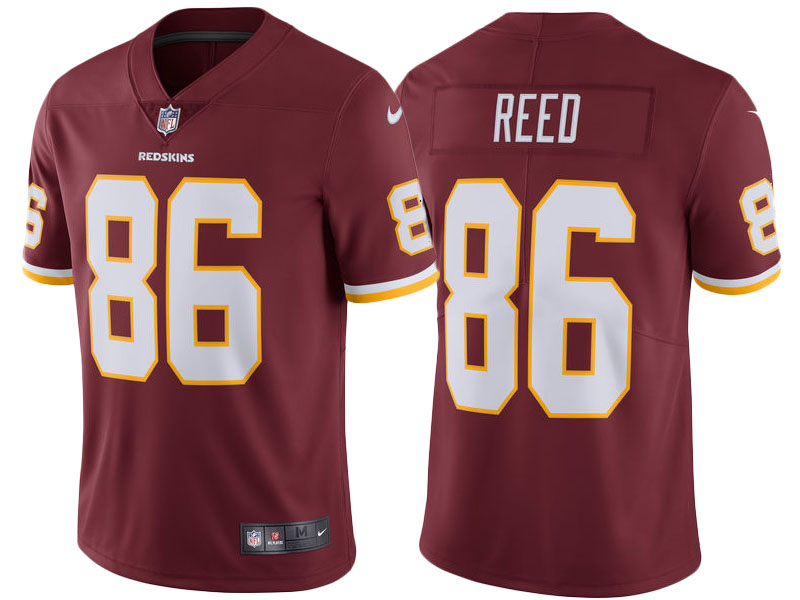 2017 Washington Redskins #86 Jordan Reed Burgundy Vapor Untouchable Limited Jersey