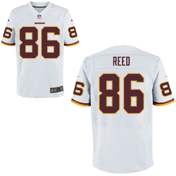 Washington Redskins #86 Jordan Reed White Elite Jersey