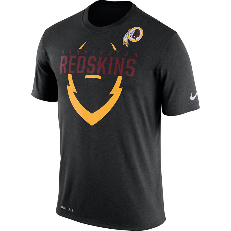 Washington Redskins Black Legend Icon Dri-FIT T-Shirt