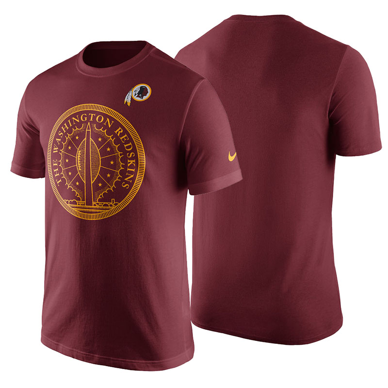 Washington Redskins Burgundy Local Icons T-Shirt