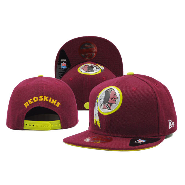 Washington Redskins New Era Burgundy On Field Fitted Snapback Hat