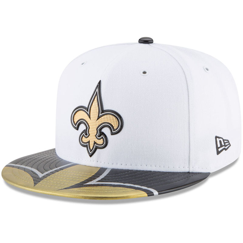 New Orleans Saints White 2017 NFL Draft Official On Stage 59FIFTY Fitted Hat