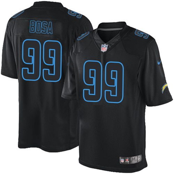 San Diego Chargers #99 Joey Bosa Black Impact Limited Jersey