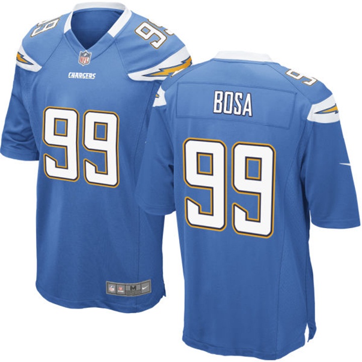 San Diego Chargers #99 Joey Bosa Light Blue Game Jersey