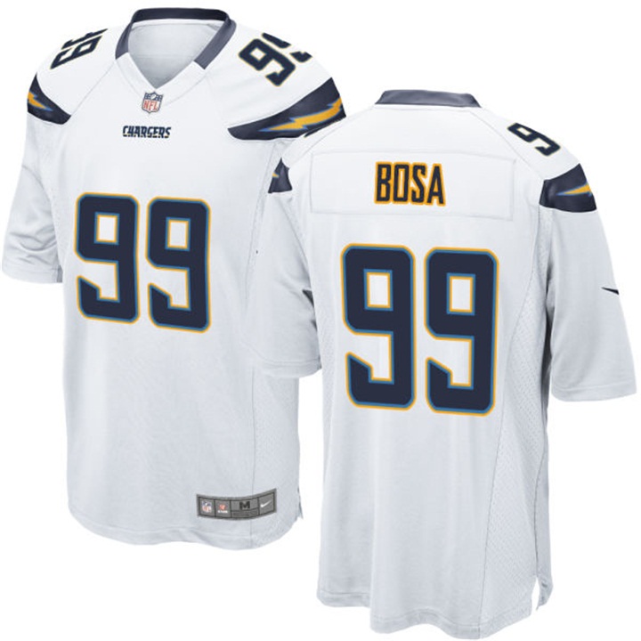 San Diego Chargers #99 Joey Bosa White Game Jersey