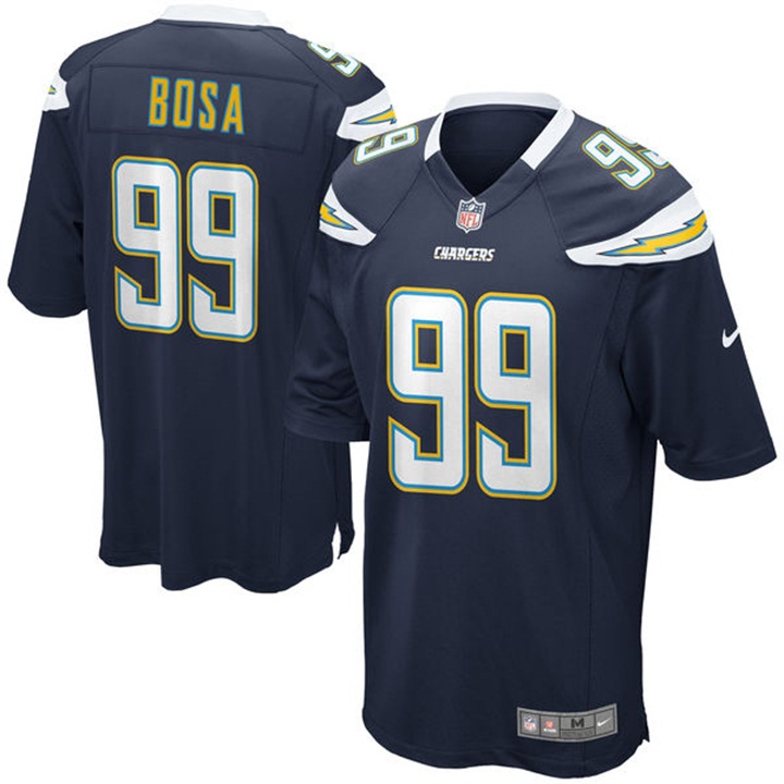 San Diego Chargers #99 Joey Bosa Navy 2016 Draft Pick Game Jersey