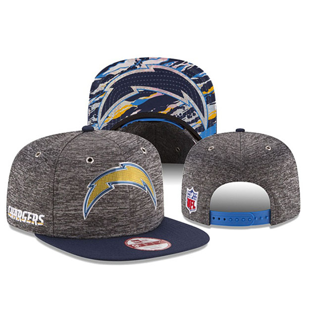 San Diego Chargers Navy Gray New Era Hat