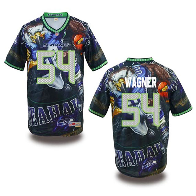 Seattle Seahawks #54 Bobby Wagner Fanatical Fashion Jersey