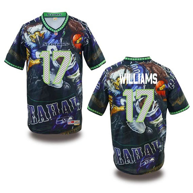 Seattle Seahawks #17 Mike Williams Fanatical Fashion Jersey