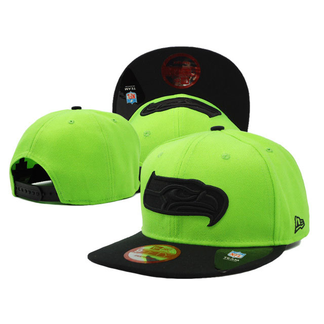 Seattle Seahawks New Era Green On Field Fitted Snapback Hat