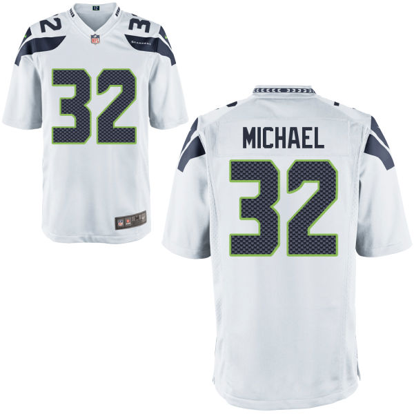 Seattle Seahawks #32 Christine Michael White Game Jersey