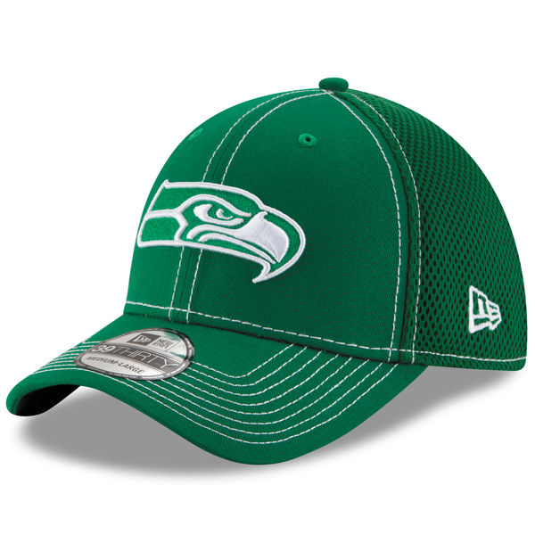 Seattle Seahawks St. Patrick's Day 39Thirty Hat (Pre-Order)