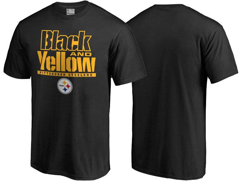 Pittsburgh Steelers Black Hometown Collection T-Shirt