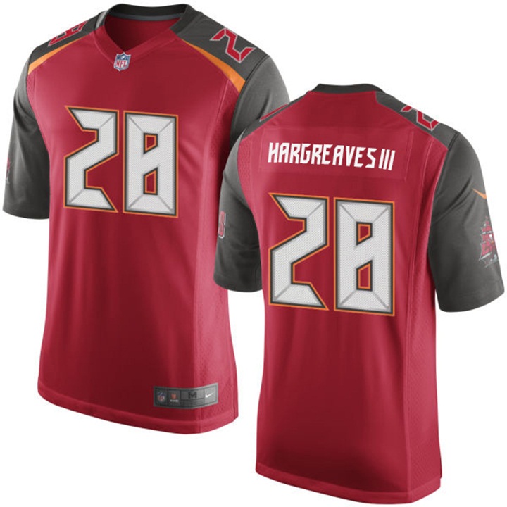 Tampa Bay Buccaneers #28 Vernon Hargreaves III Red Elite Jersey