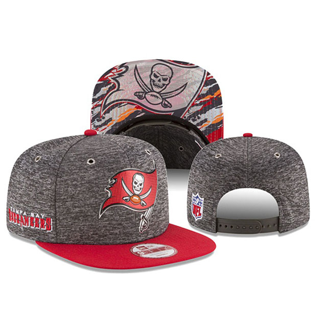 Tampa Bay Buccaneers Red Gray New Era Hat