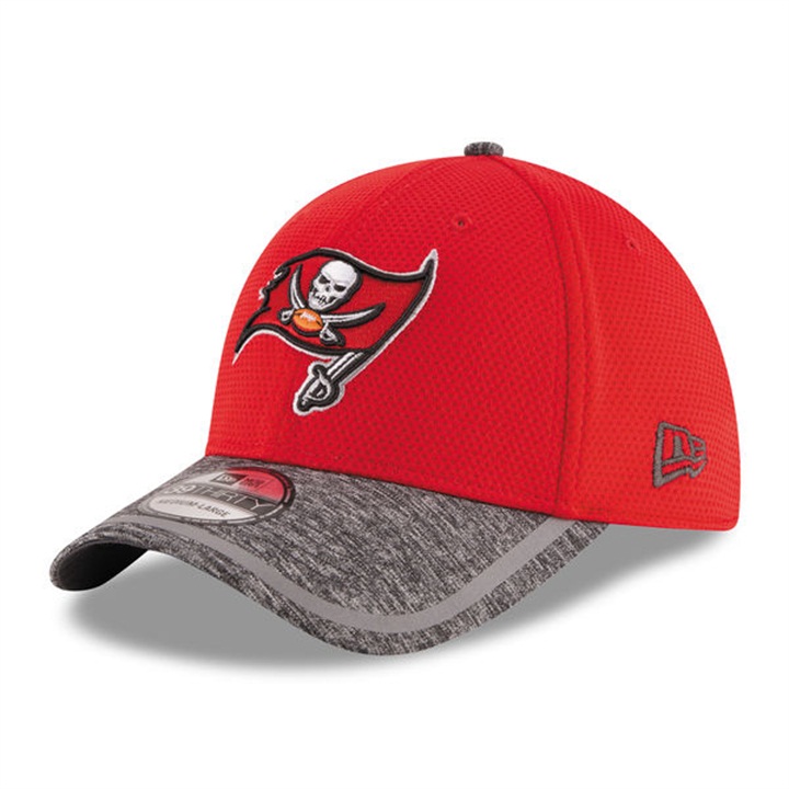 Tampa Bay Buccaneers Red New Era 2016 On Field Training Camp Flex Hat