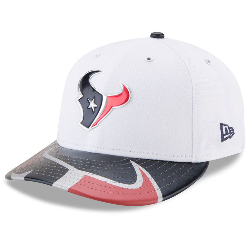 Houston Texans White 2017 NFL Draft Official On Stage Low Profile 59FIFTY Fitted Hat