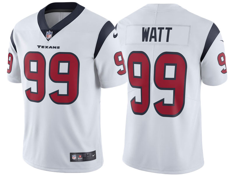 2017 Houston Texans #99 J.J. Watt White Vapor Untouchable Limited Jersey