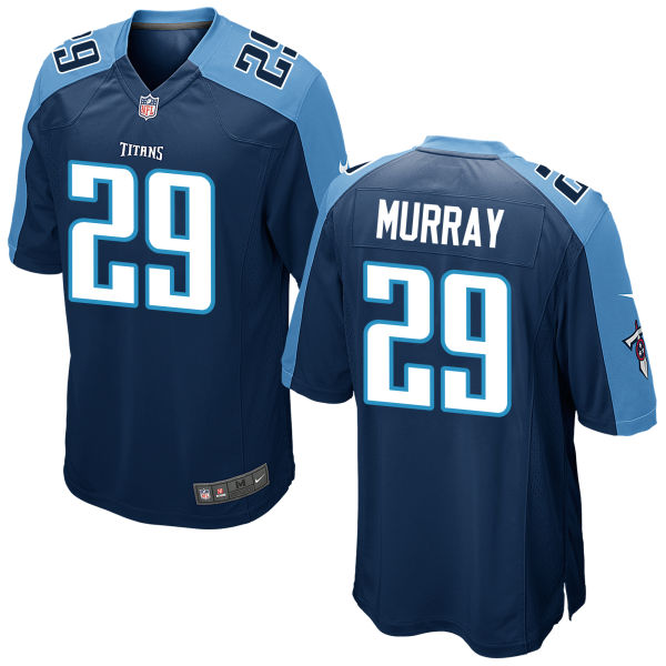 Tennessee Titans #29 DeMarco Murray Navy Game Jersey