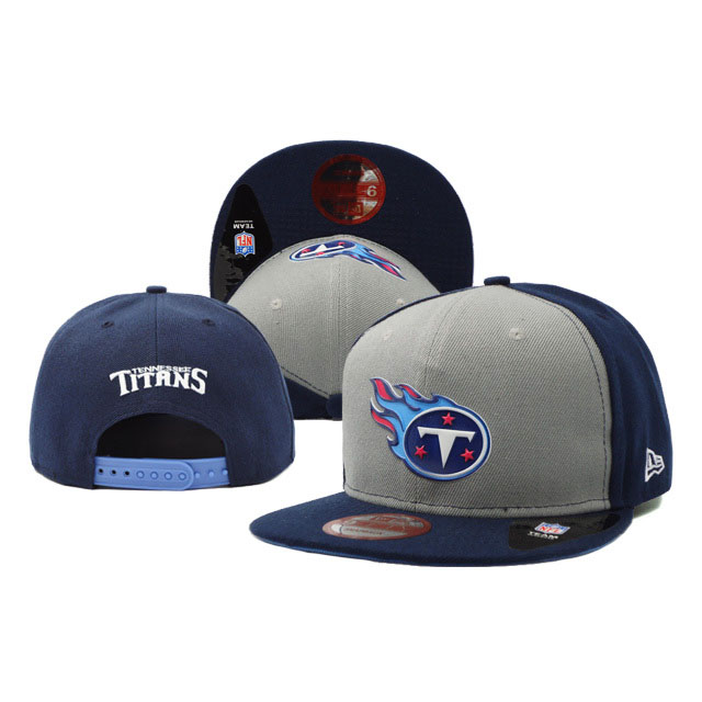 Tennessee Titans New Era Navy Blue/Gray On Field Fitted Hat