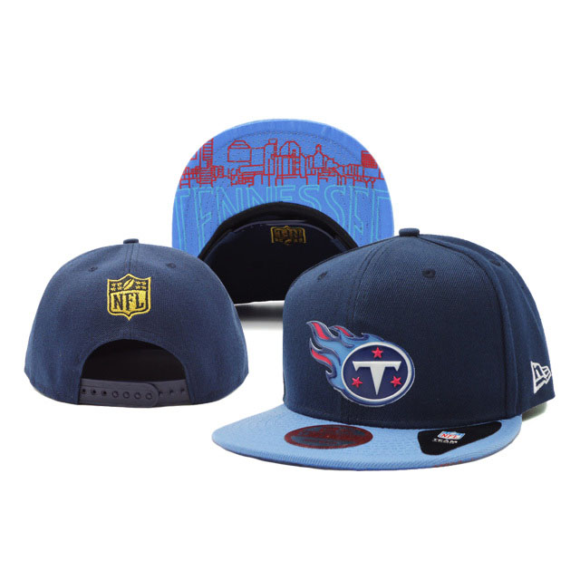 Tennessee Titans New Era Navy Blue On Field Fitted Hat