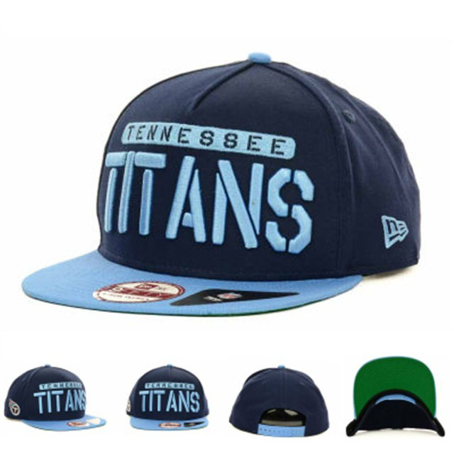 Tennessee Titans New Era Navy Blue On Field Adjustable Hat