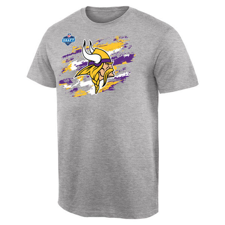 Vikings Pro Line Heather Gray 2016 Draft Special T-Shirt