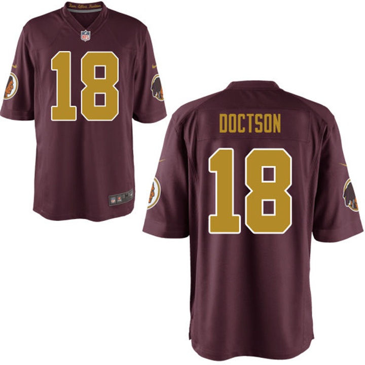 Washington Redskins #18 Josh Doctson Burgundy Alternate Game Jersey