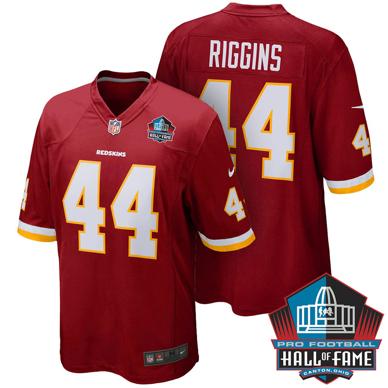 Washington Redskins #44 John Riggins Burgundy Retired Player Game Jersey