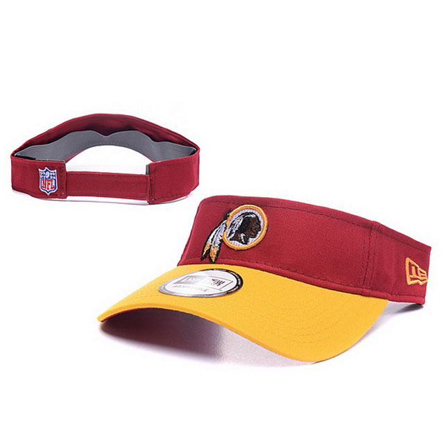 Washington Redskins New Era Yellow Block Adjustable Visor