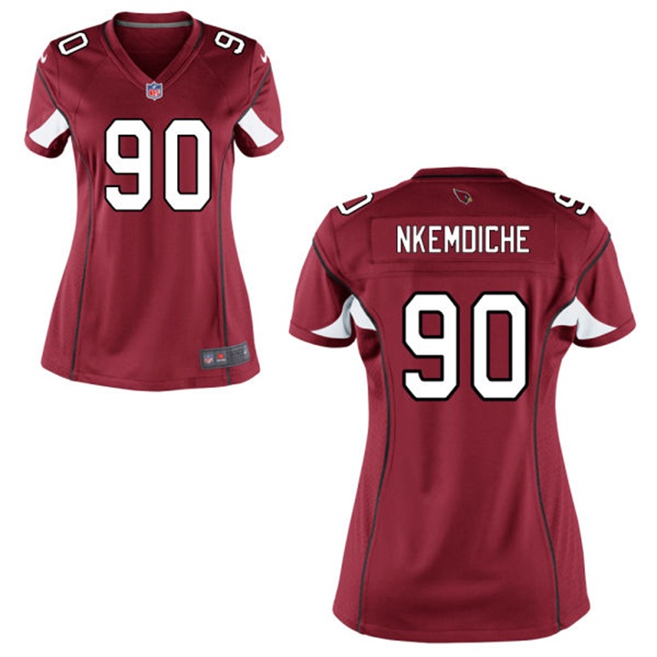 Womens Arizona Cardinals #90 Robert Nkemdiche Cardinal Game Jersey