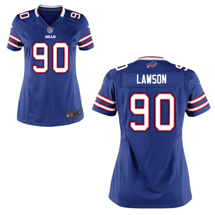 Womens Buffalo Bills #90 Shaq Lawson Royal Game Jersey