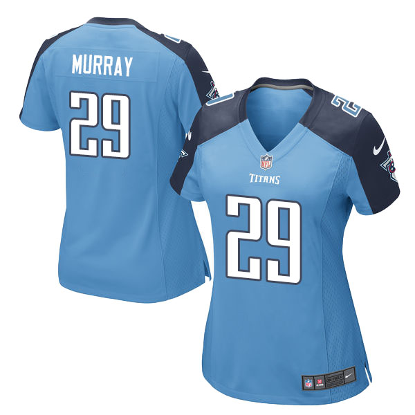 Women's Tennessee Titans #29 Demarco Murray Light Blue Game Jersey