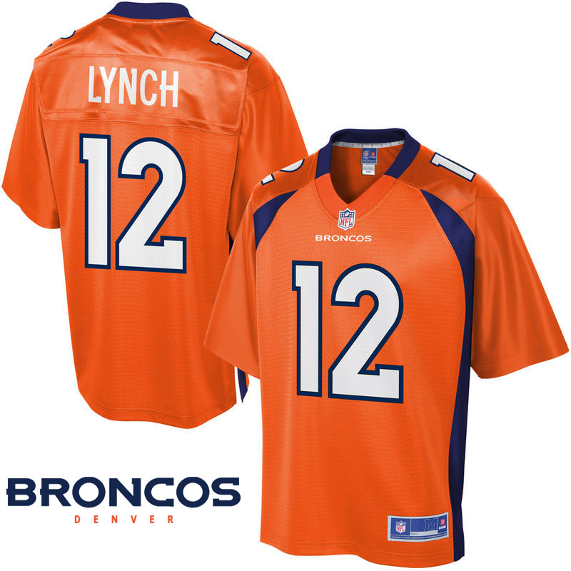 Youth Denver Broncos #12 Paxton Lynch Orange Pro Line Player Jersey