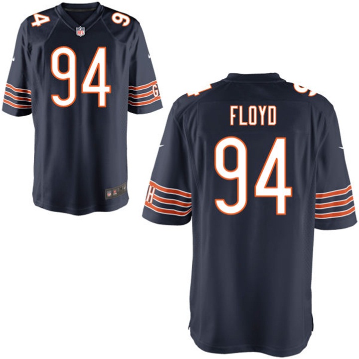 Youth Chicago Bears #94 Leonard Floyd Navy Game Jersey