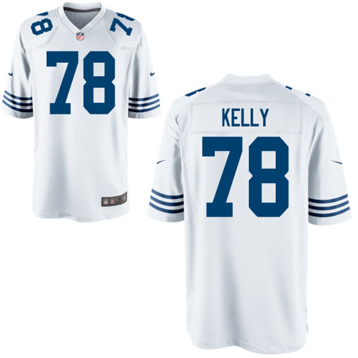 Youth Indianapolis Colts #78 Ryan Kelly White Alternate Game Jersey