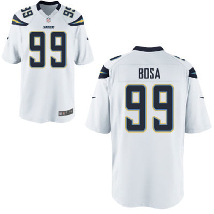 Youth San Diego Chargers #99 Joey Bosa White Game Jersey