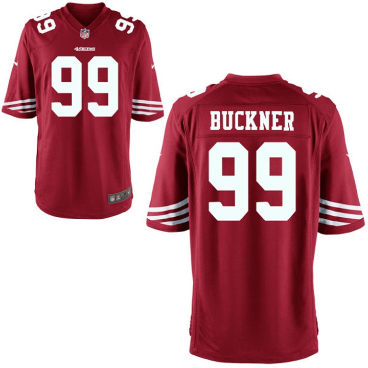 Youth San Francisco 49ers #99 Deforest Buckner Scarlet Game Jersey