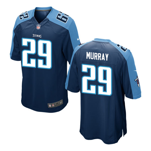 Youth Tennessee Titans #29 Demarco Murray Navy Game Jersey