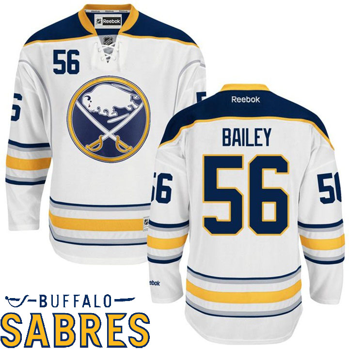 Buffalo Sabres Justin Bailey White Premier Jersey