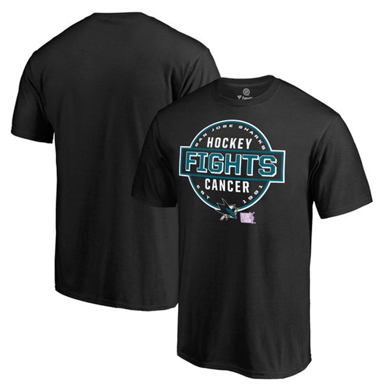 San Jose Sharks Black T-shirt