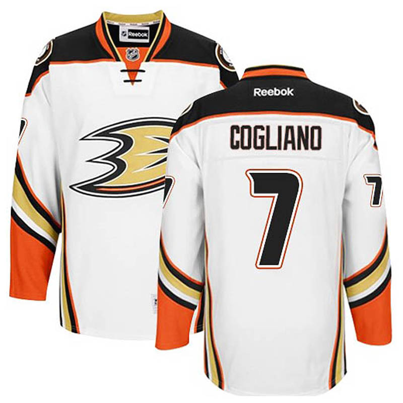 Andrew Cogliano Anaheim Ducks #7 Away Ice Hockey Jersey