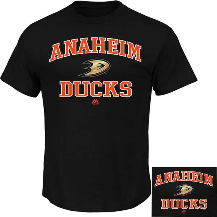 Anaheim Ducks Black Heart And Soul T-shirt