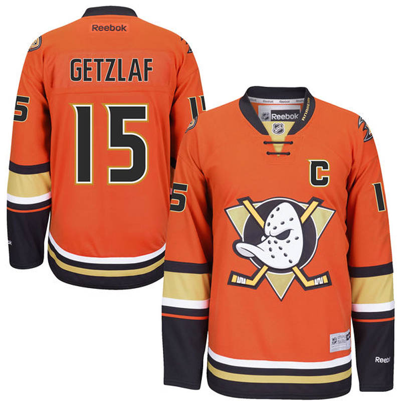 Ryan Getzlaf Anaheim Ducks #15 Ice Hockey Jersey