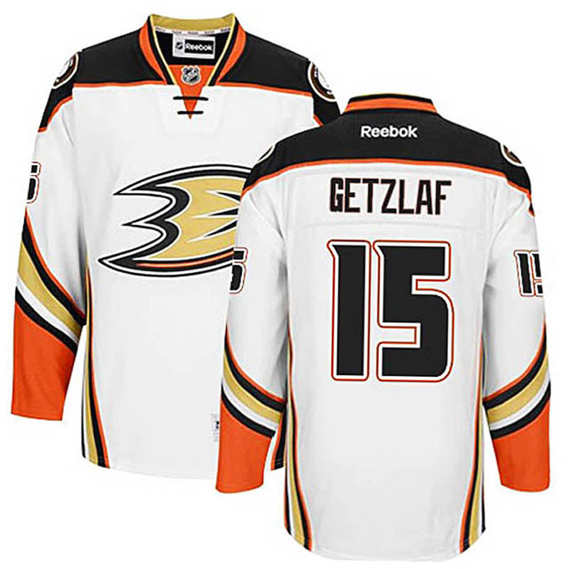 Ryan Getzlaf Anaheim Ducks #15 Away Ice Hockey Jersey