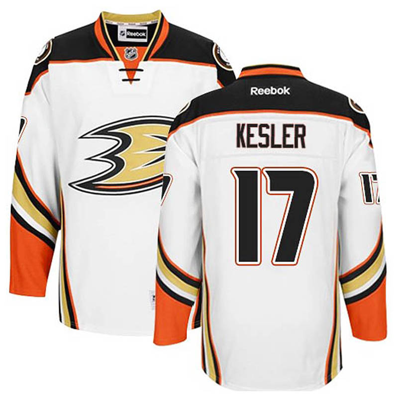 Ryan Kesler Anaheim Ducks #17 Away Ice Hockey Jersey