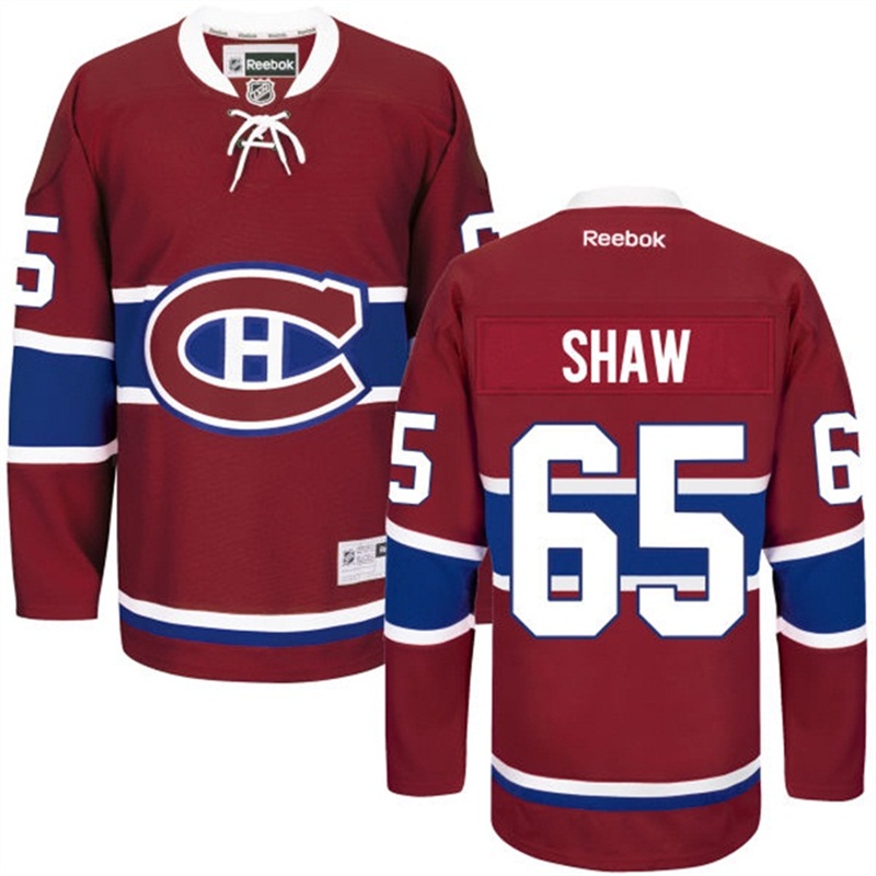 Andrew Shaw Montreal Canadiens Red Premier Home Jersey