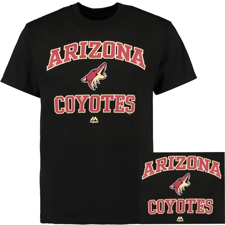 Arizona Coyotes Black Heart And Soul T-shirt