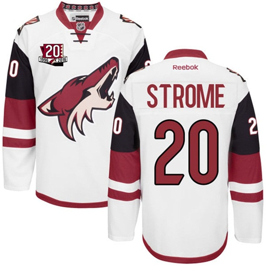 Coyotes Dylan Strome White Jersey