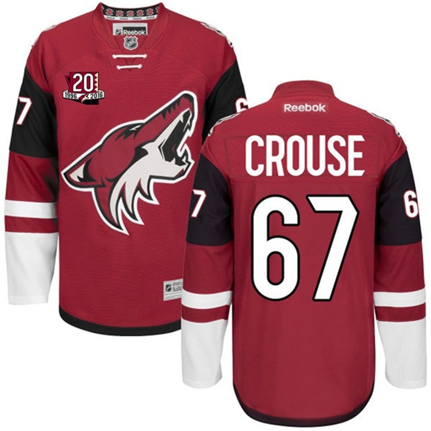 Coyotes Lawson Crouse Maroon Jersey